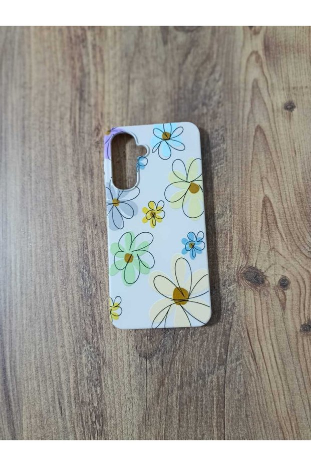 Samsung Galaxy A17 Flower Printed Inside Velvet Premium Silicone Phone Case
