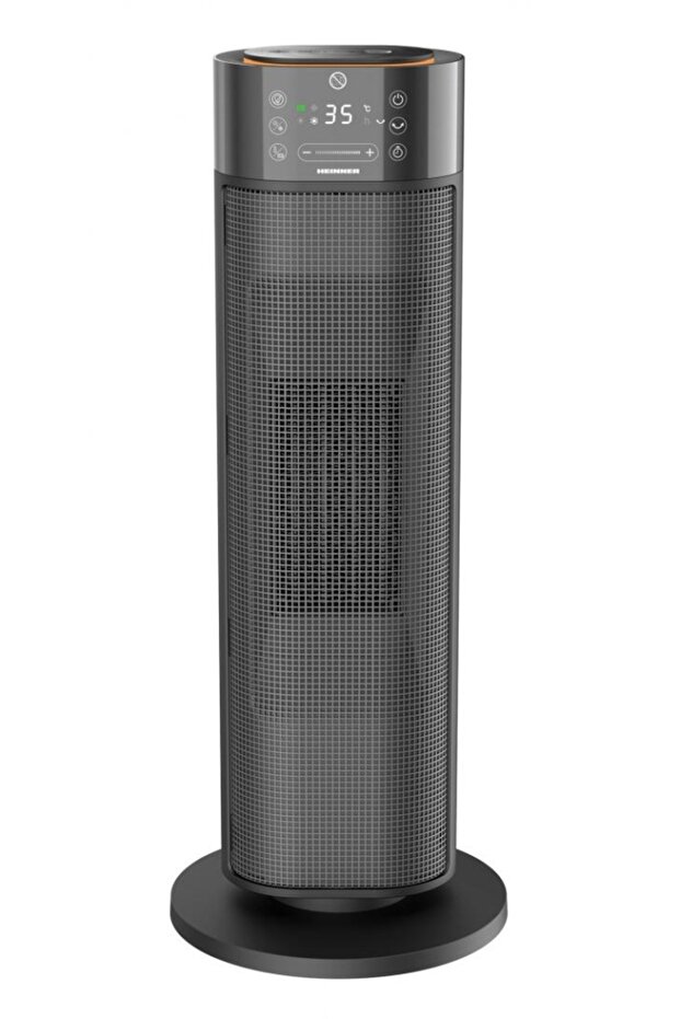 Ceramic humidifying radiator HCH-LH2000BK, 2000 W, Humidification function, LED display, Touch control, Remote control, function, Automatic shut-off, Oscillation function, Black - 4