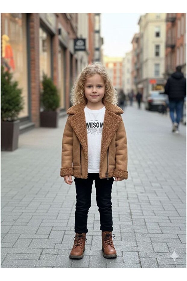 440446 Kuzu Coat 3-Piece Set 5-6-7-8