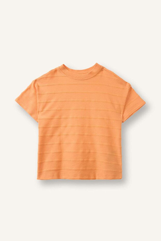 100% Cotton Regular Fit Short Sleeve T-Shirt Baby Boy H4803A526Sm