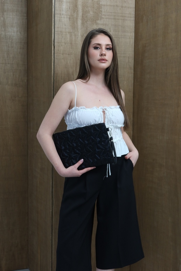 Women's Clutch Handbag Mocha