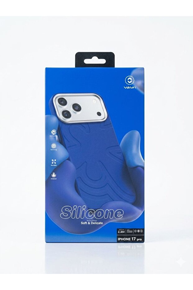 Premium Silicone Case for iPhone 17 Pro Max - 360° Protection, Soft Touch, Vibrant Colors