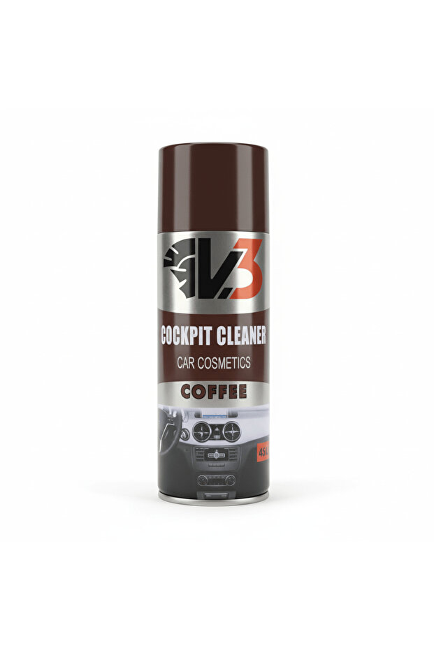V 3 Cocokpit Cleaner Car Cosmetics Coffee-450 ml