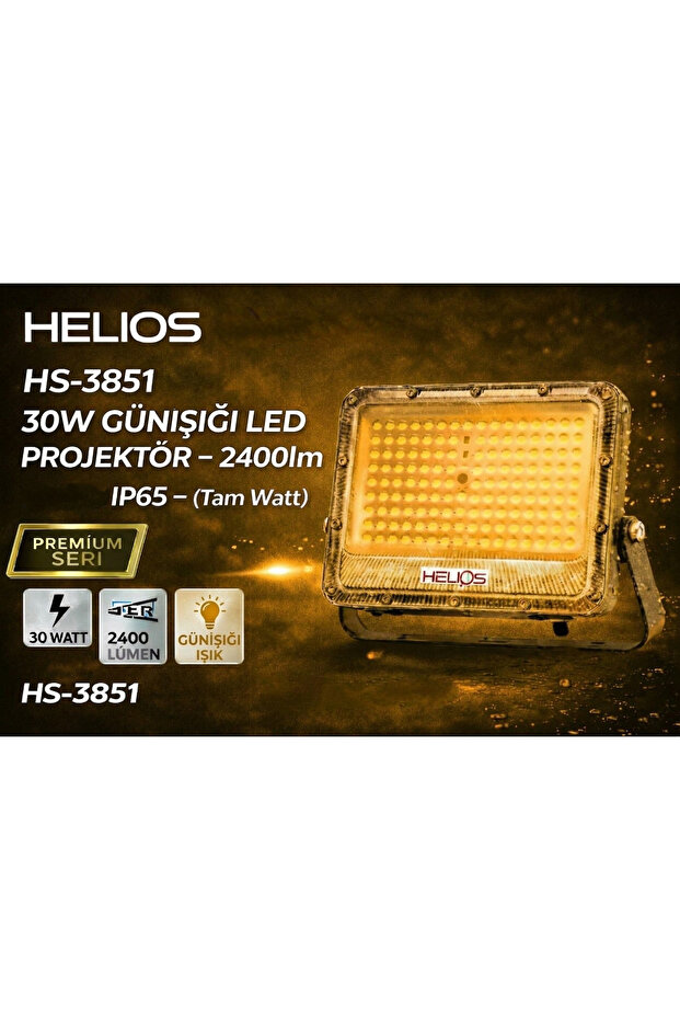 Led Projektör 30w, (17cm x 14cm)