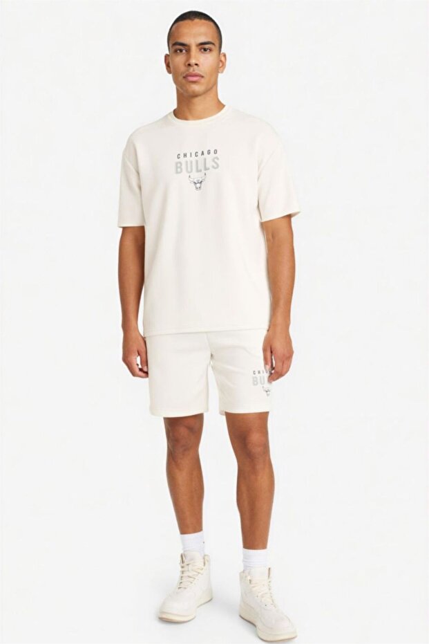 Men's Combed Cotton Shorts F9793Ax/Bg662 Stone