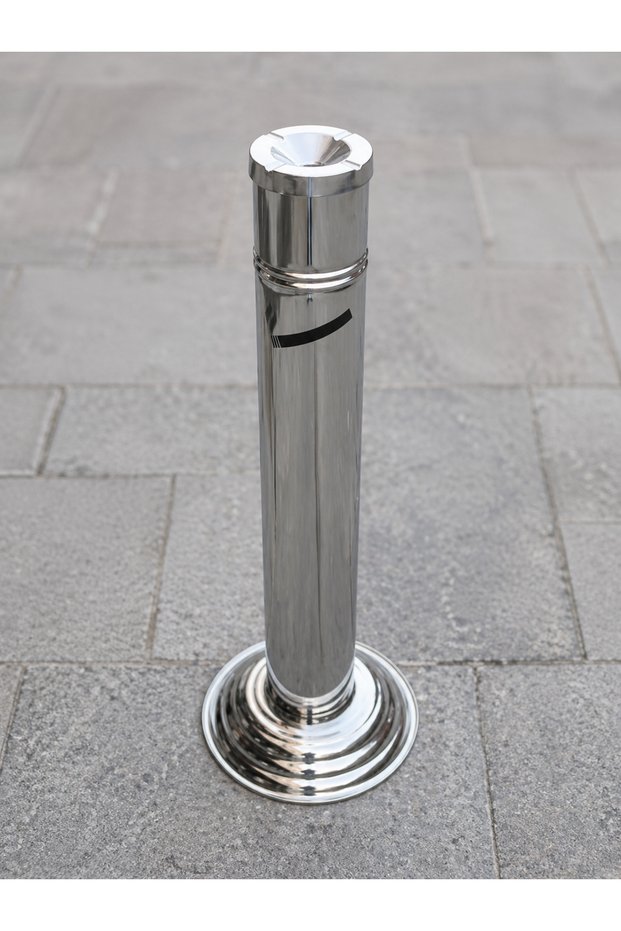 Outdoor Standing Footstool Stainless