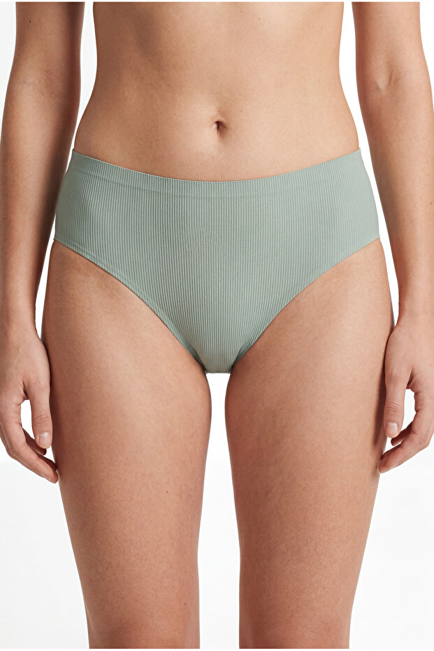Women's 2pcs Seamless Rib Style Panties