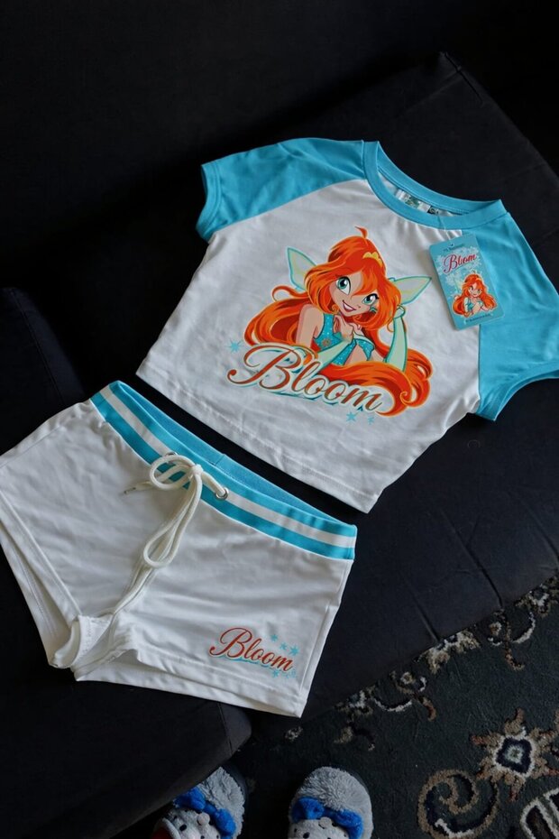 Fairy Vibes Winx Detailed Shorts T-Shirt Set