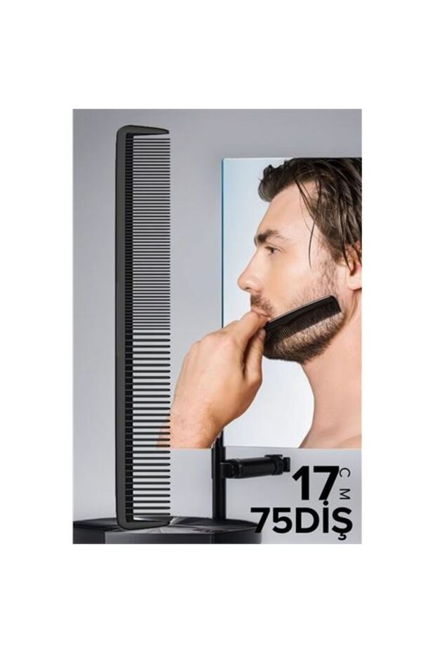 مشط الشارب ذو اللحية الطويلة الناعمة من إليز715844