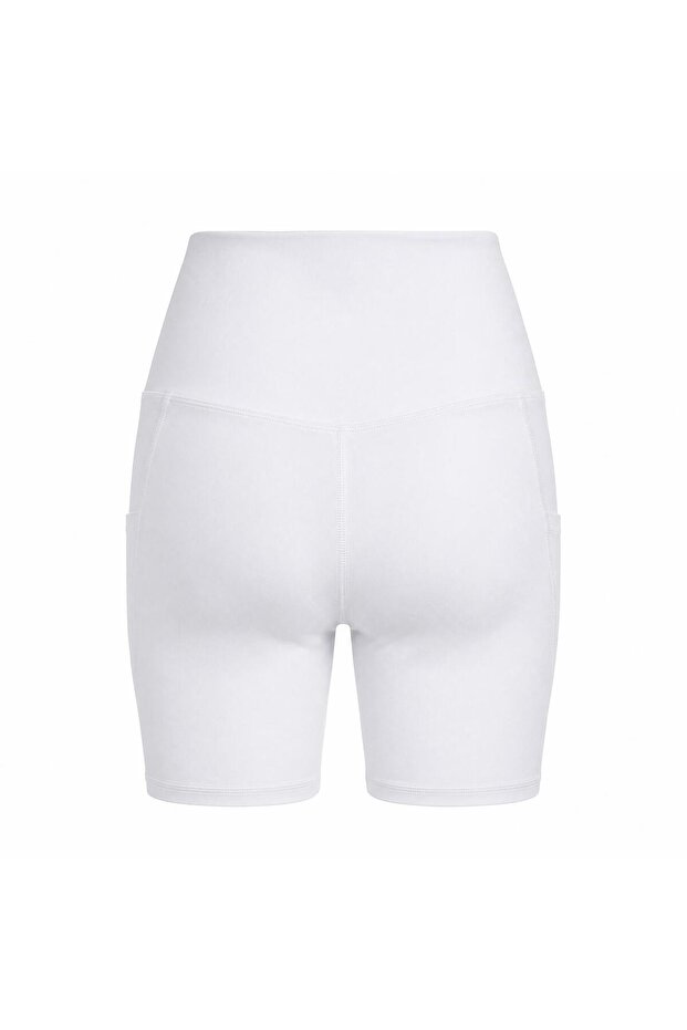 White Shorts with Pockets - 2