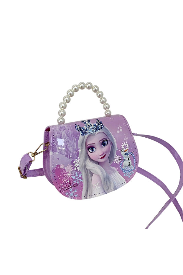 - Princess Frez Pearl-Handle Handbag - Multicolor
