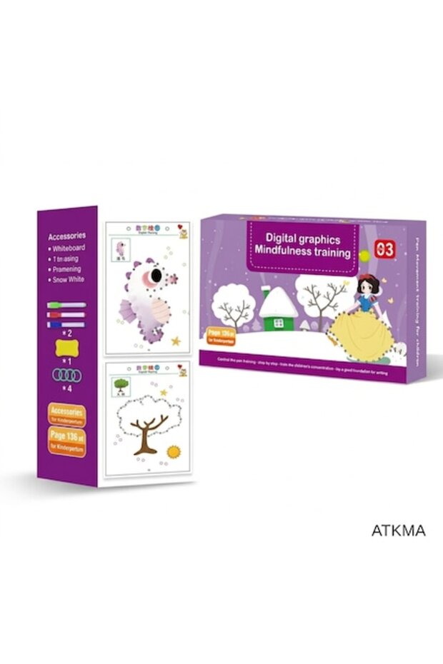 Caiet magic educativ reutilizabil