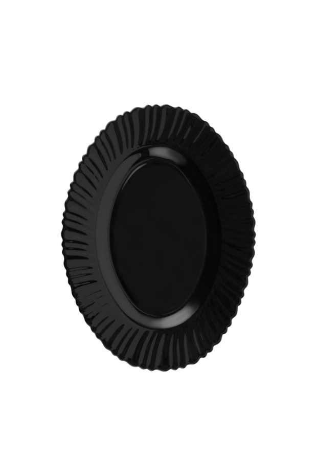 طبق أوبالوير بيضاوي الشكل مقاس 13 بوصة