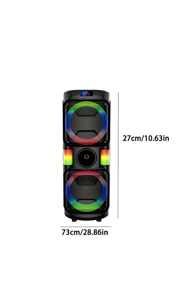 مكبر صوت محمول للحفلات بتقنية البلوتوث ABS-8202 - 2