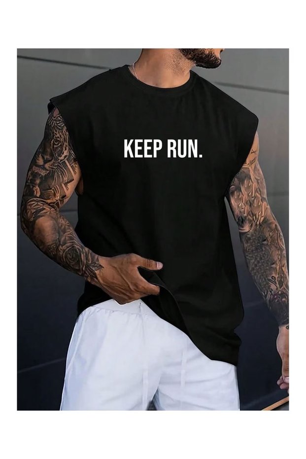 Men's Sleeveless Undershirt Ultra Comfortable Fit Casual Sports Basic Summer T-Shirt