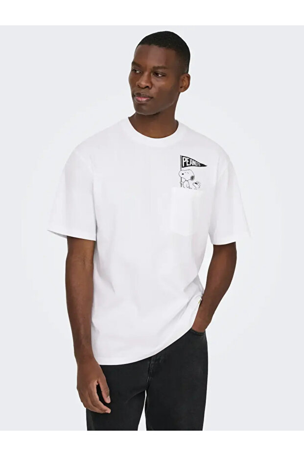 Onspeanuts Rlx Ss Pct Lic Tee