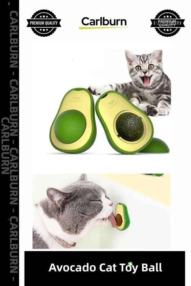 Special Edition Teeth Cleaner Stress Relief Natural Catnip Healthy Hygiene Avocado Catnip Play Ball
