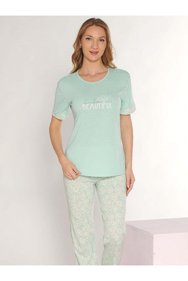 Short Sleeve Pajama Set 08-134