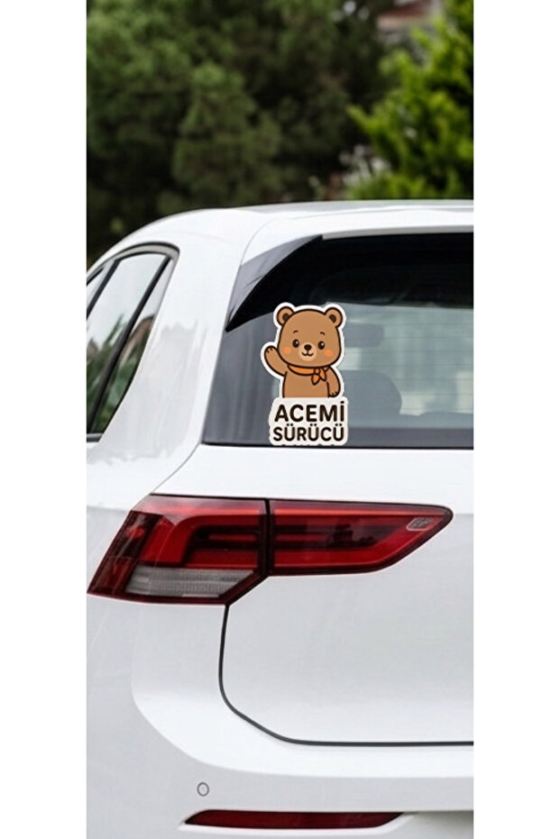 Koç Studio Novice Driver Auto Sticker