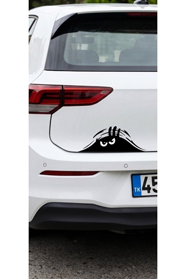 Koç Stüdyo Eye Looking Out from the Trunk Auto Sticker