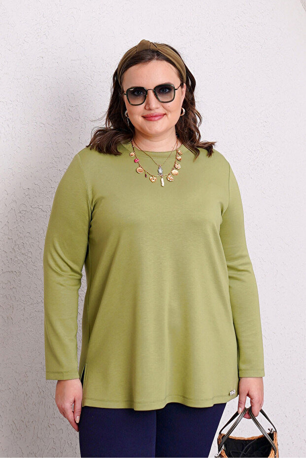 Basic Modal Long Sleeve Tee - 1