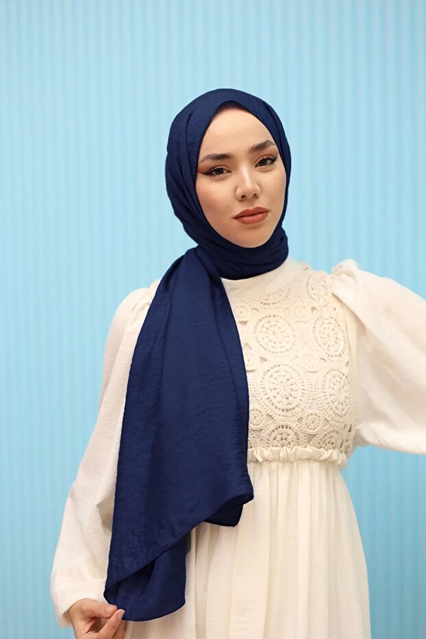 Prime Shawl - 78004-26 Navy Blue