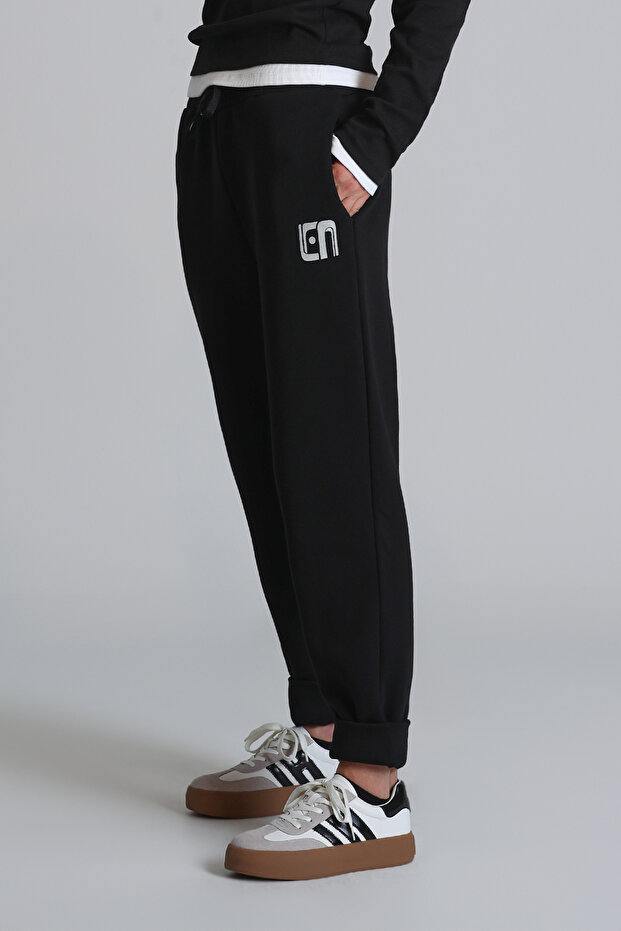 Nıce Örme Kadın Eşofman Altı Siyah - 3