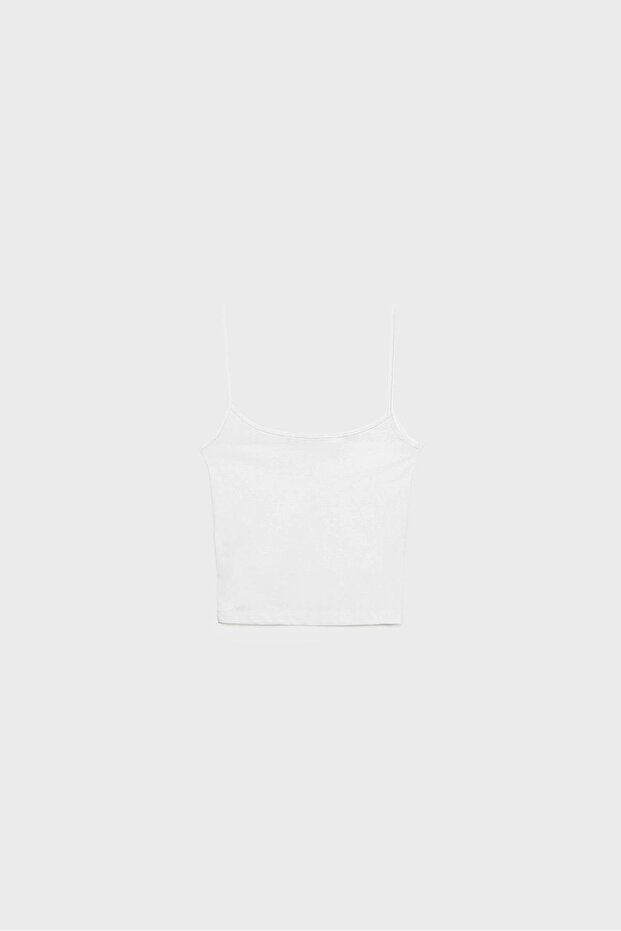 Strappy polyamide top - 6