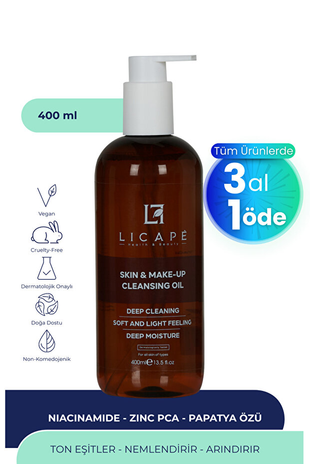 Two-Stage Skin and Makeup Removal Oil 400 ml