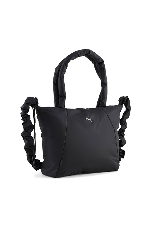 Slouchy Small Shopper Women's Black Shoulder Bag