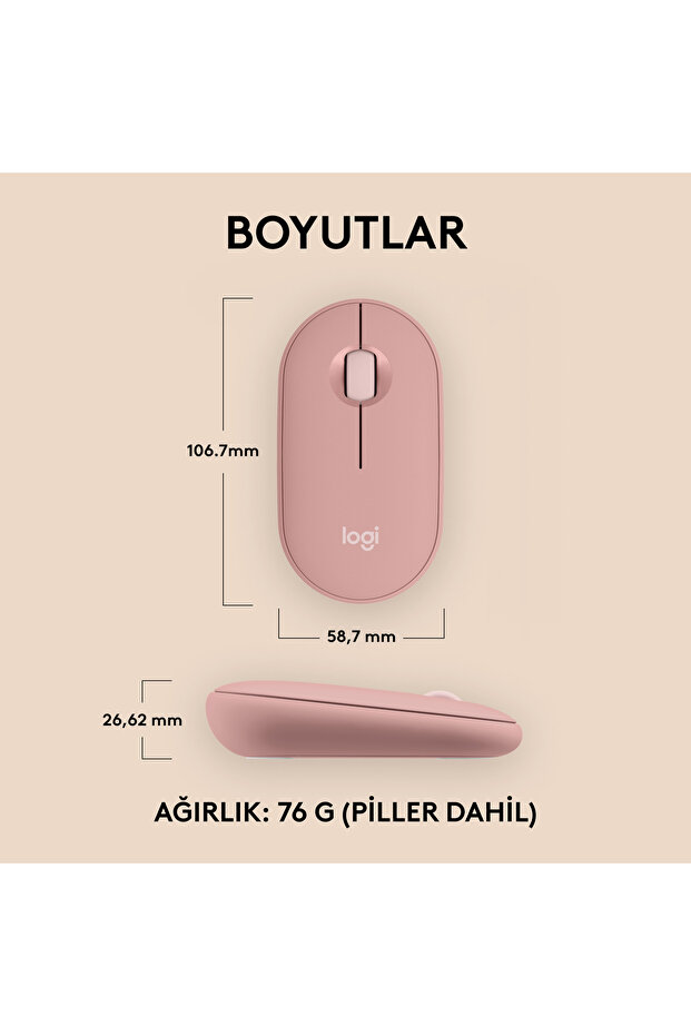 Mouse 2 Pebble M350s - 8