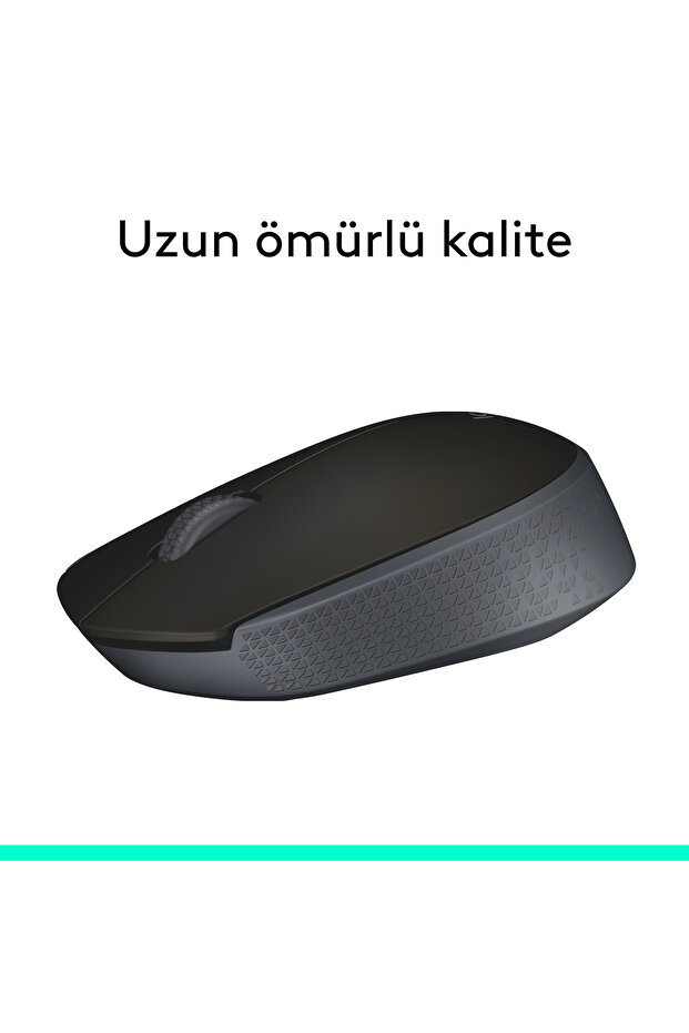 M171 RF Wireless Optical 1000DPI Negru - 5