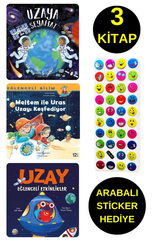 KOPUZ KİTAP 3-Piece Set 3-6 Years Old Story Series Reading Set Fairy Tales & Stories