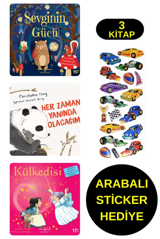 KOPUZ KİTAP 3-Piece Set Preschool Developmental Set Stories & Narratives