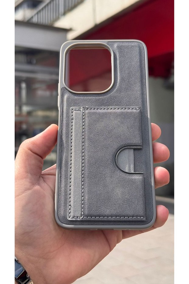 Redmi 13 Velvet Card Holder Stand Case