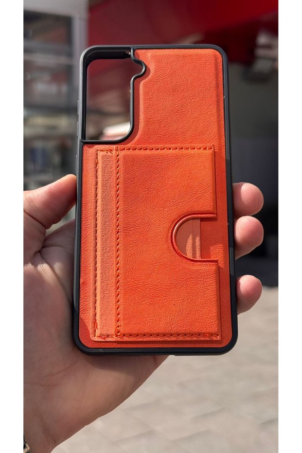 Galaxy S21 Fe Case with Velvet Card Holder and Stand