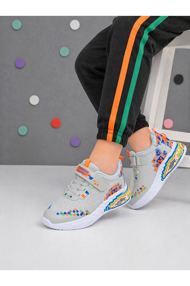 Children's Patterned Sports Shoes - Ice