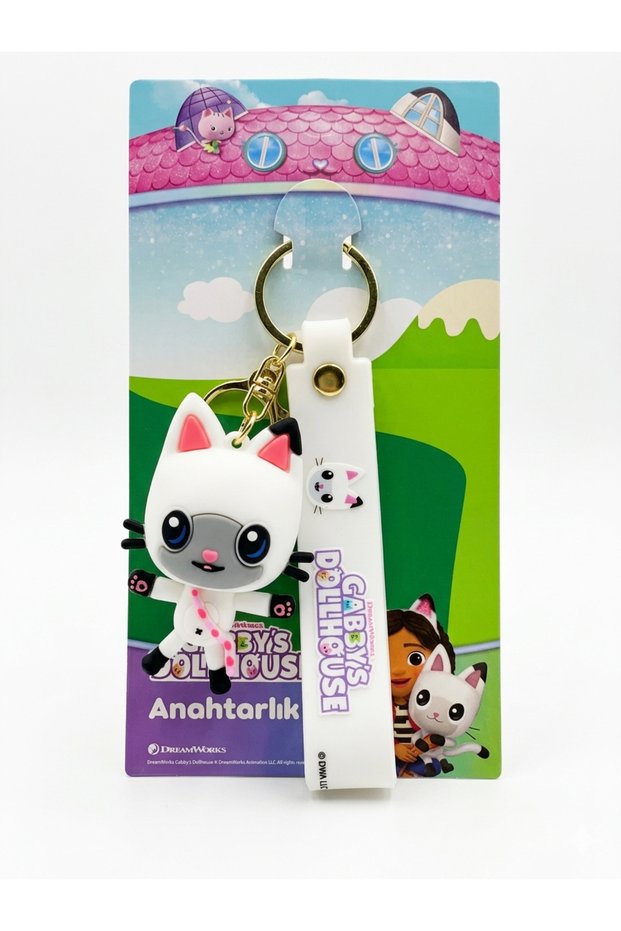 Gabbys Dollhouse Licensed Keychain, 6.5 cm X 3.3 cm