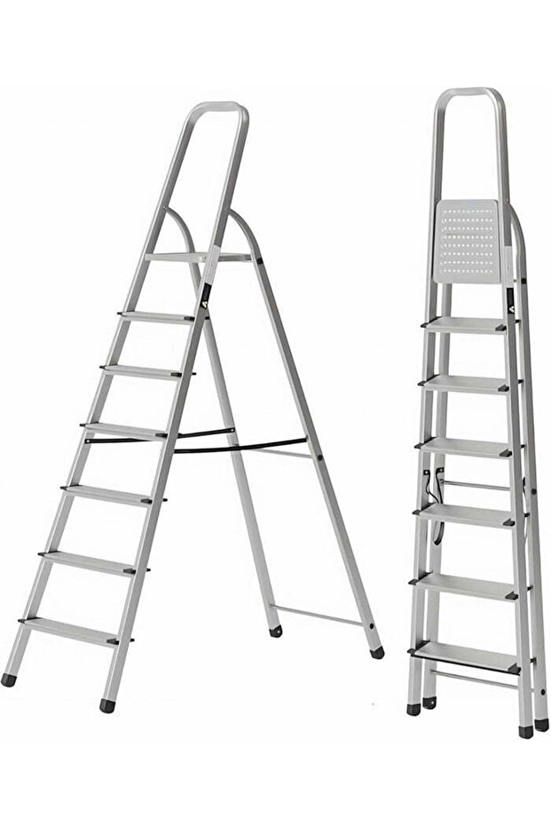 Aluminium Step Ladder Anti-Slip 7 step