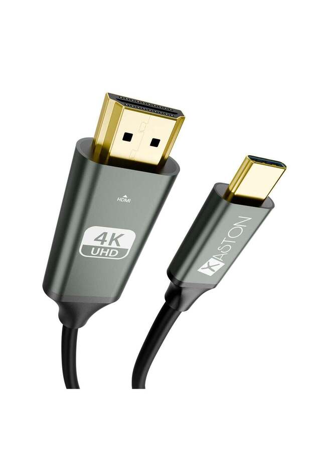 USB C to HDMI Cable 2M, 4K UHD Type C to HDMI Adapter Cable