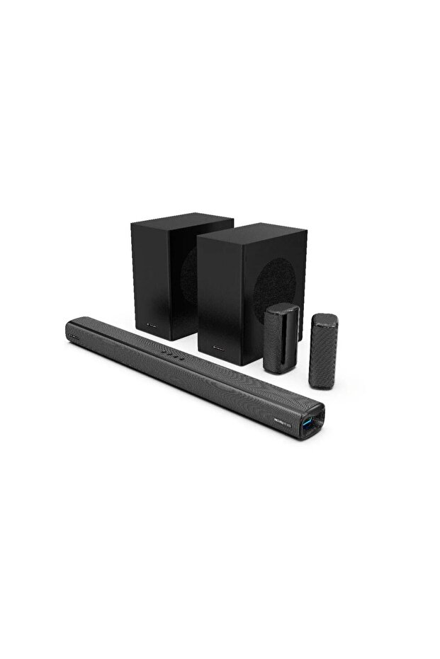 5.2.4CH 615W Dolby Atmos Wireless Home Theater System with Dual Woofers & Wireless Mic