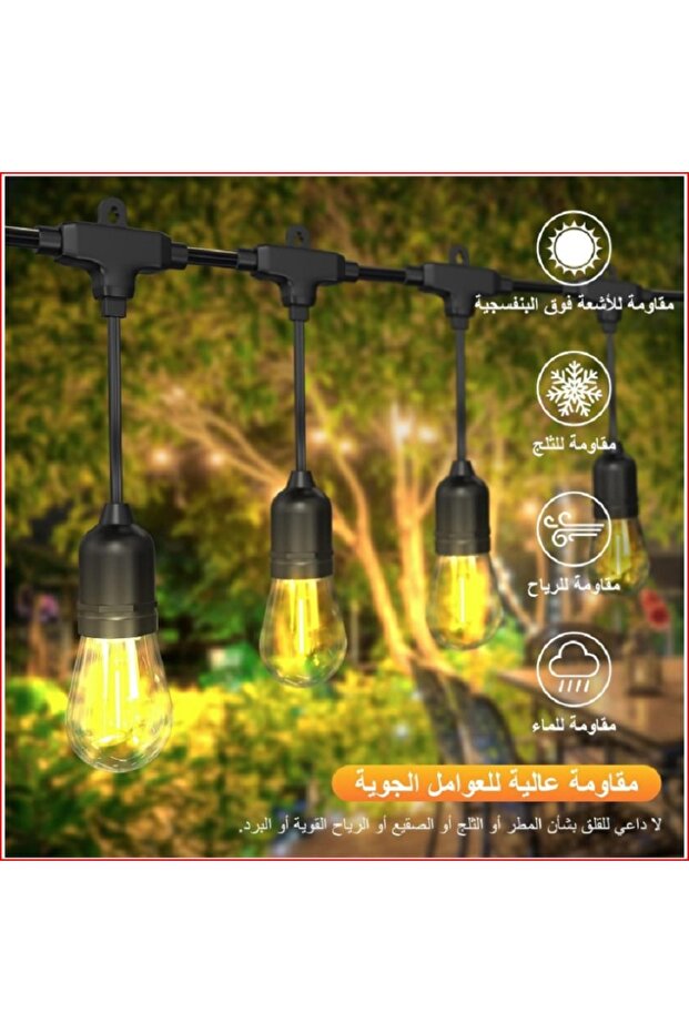 Decorative Light Bulb Strings-20 Meters