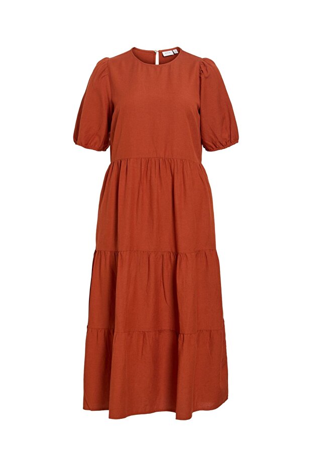 Maxikleid VIPRISILLA Kurzarm - 2