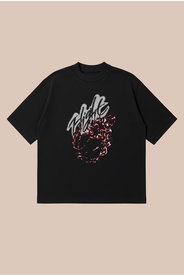 Travis X Jrdn Boxy Fit Oversize Unisex 100% Cotton Tshirt – Printed T-Shirt | Streetwear