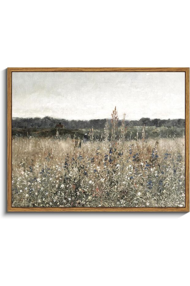 Beautiful Canvas Digital Print Wall Painting, Custom Frame Art 40x60cm