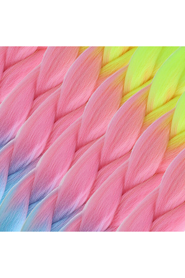 Afrika Örük Ombreli Sen 100 Gr. / Neon Yellow / Pink / Light Mi