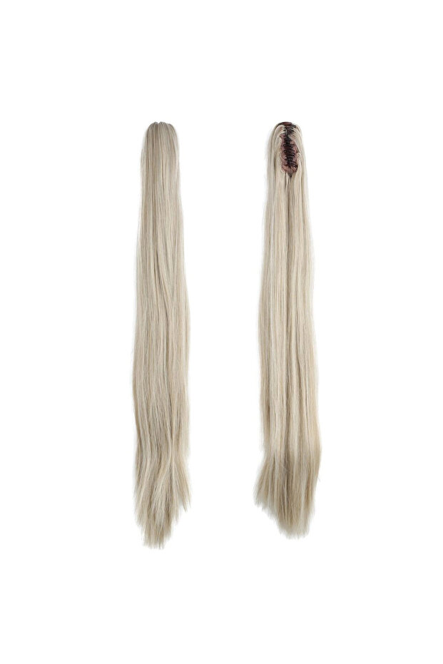 Buckle Straight Ponytail / Foam Platinum Highlighted