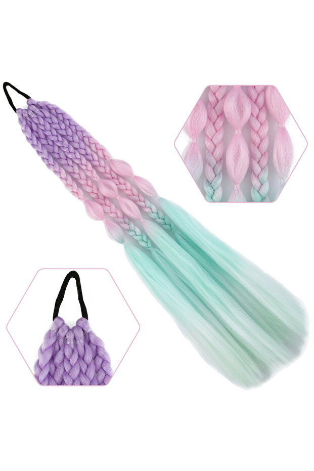Bn and Flat Casual Knitted Elastic Ponytail / Acm14