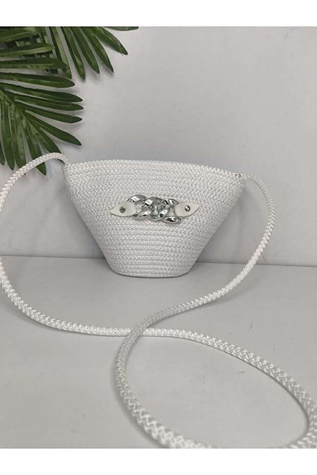 Mussels Bag, Shoulder Bag with Chain Leather Accessories