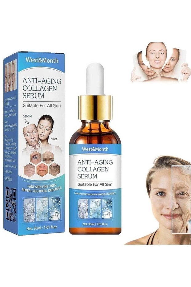 Anti-Aging Collagen Serum Suitable For All Skin Fade Dark Spot Removal Pigment Melanin Correcting Nourishing Brighten Face Skin Care